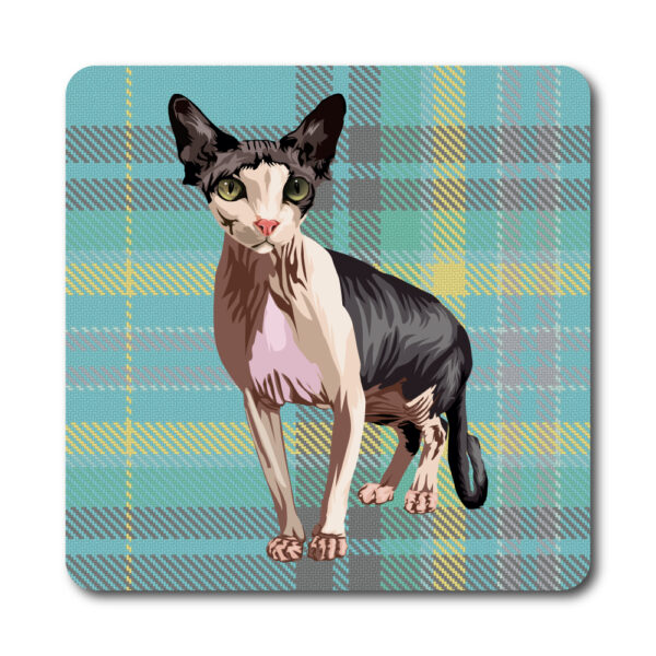 Elodie Tartan Coaster (web order)