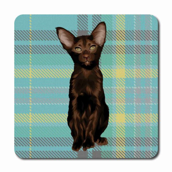 Maude tartan square coaster (web order)